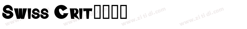 Swiss Grit字体转换